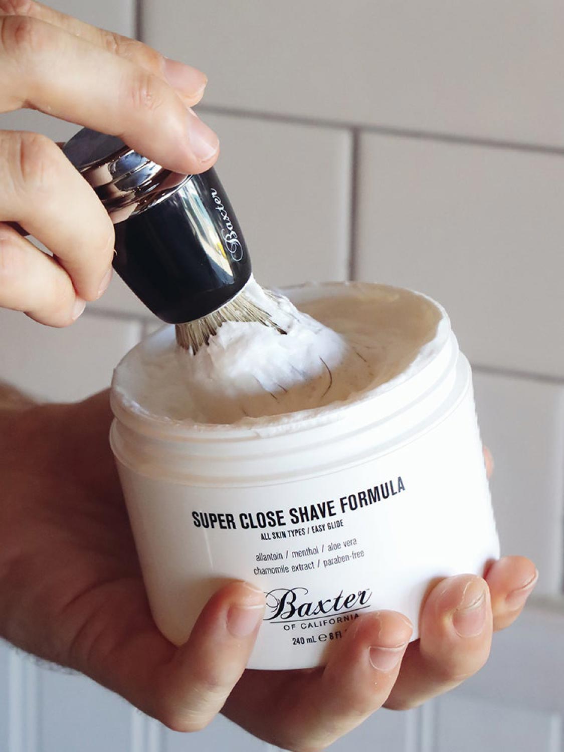 Baxter of California Shaving Cream Super Close Shave Formula | C