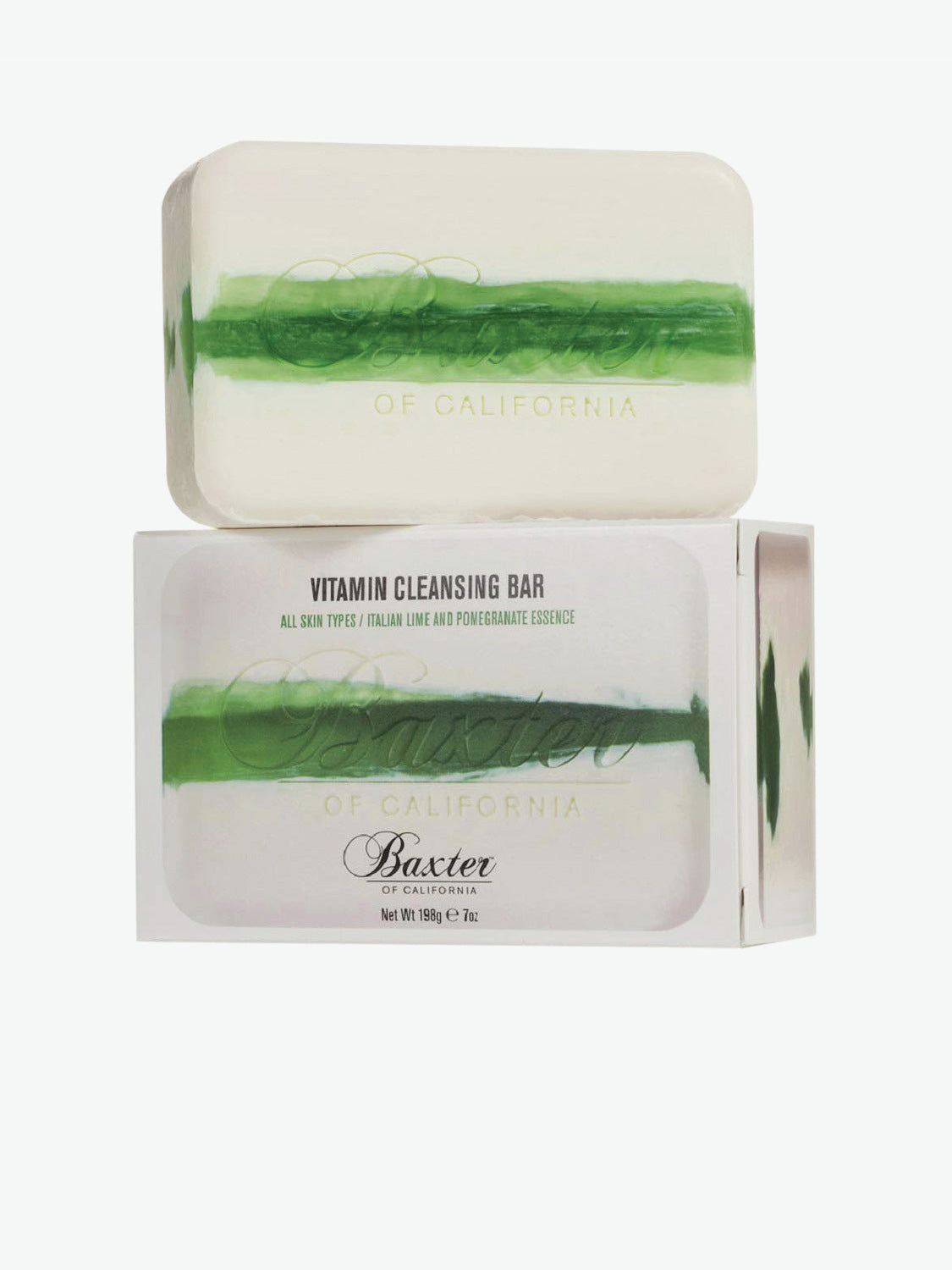 Baxter of California Vitamin Cleansing Bar Lime and Pomegranate | A
