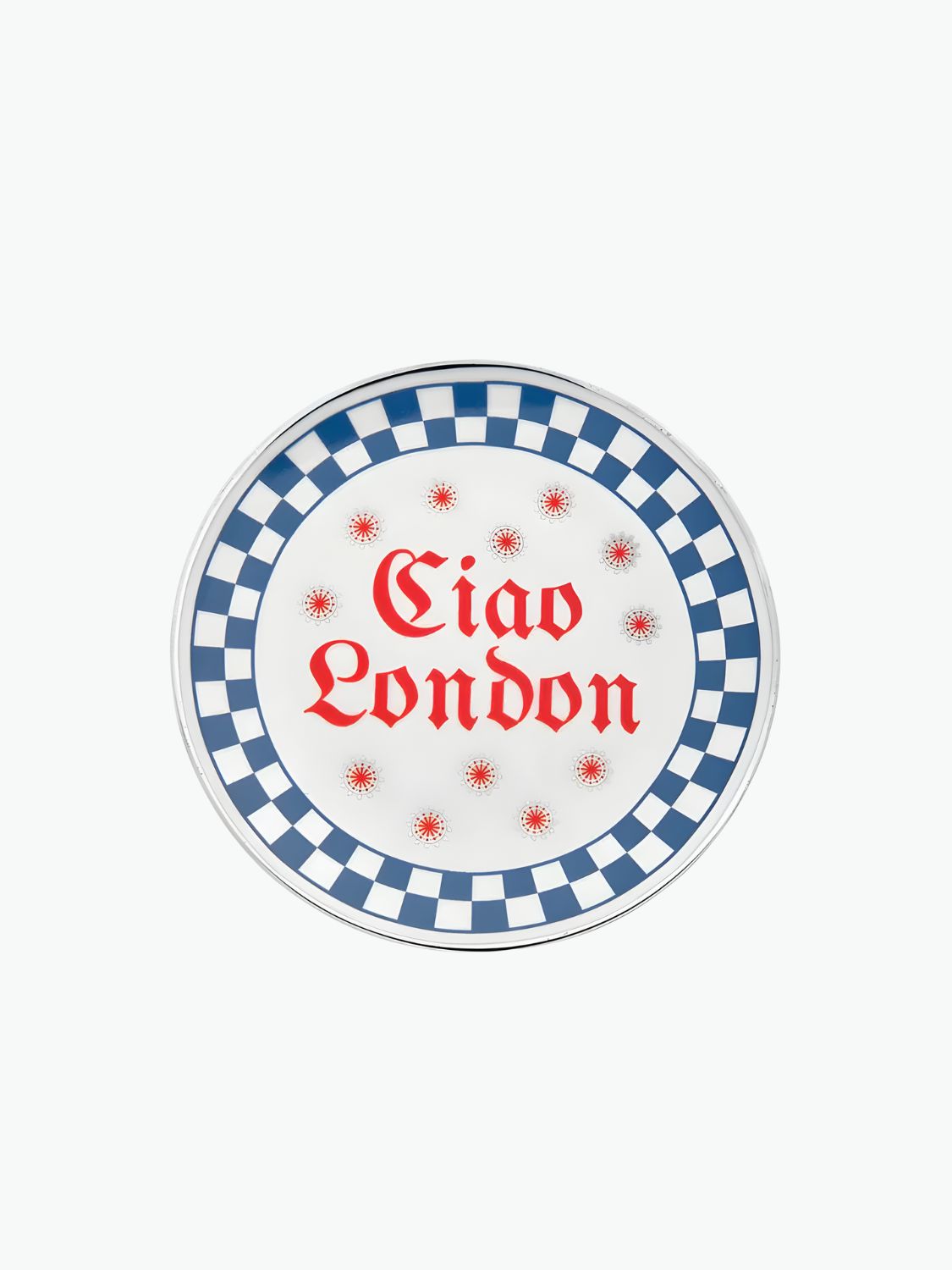 Bitossi Ciao London Porcelain Plate