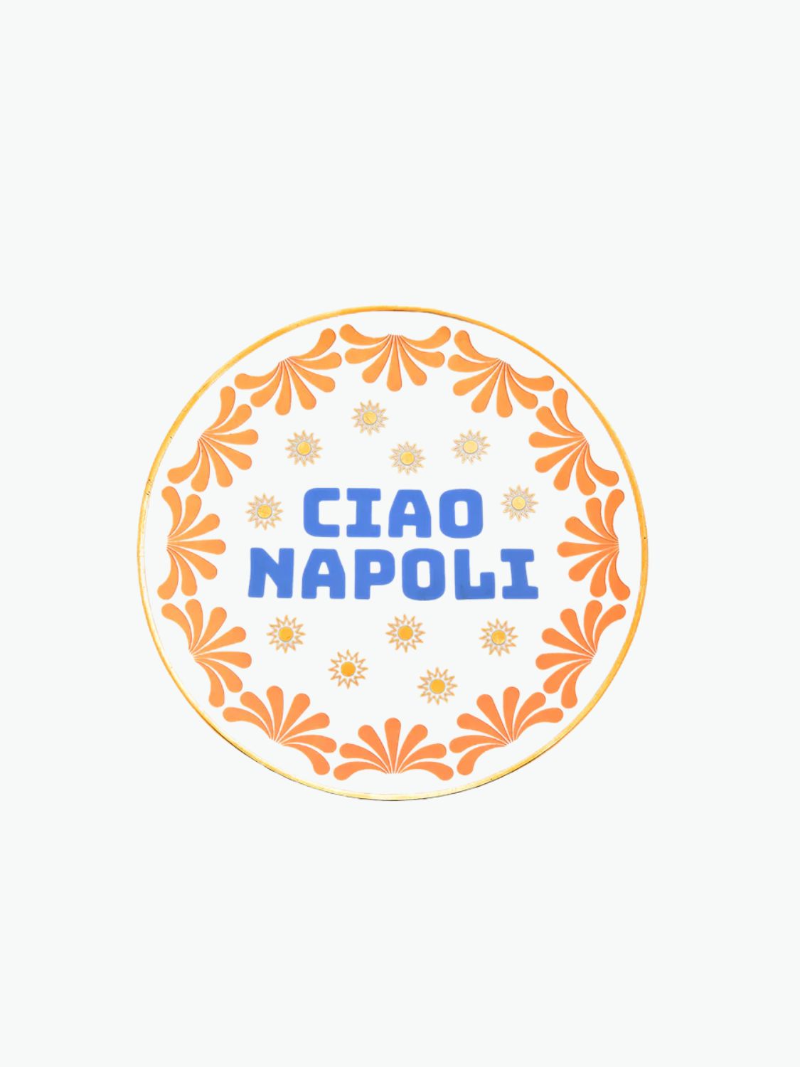 Πιάτο από Πορσελάνη Bitossi Ciao Napoli Porcelain Plate