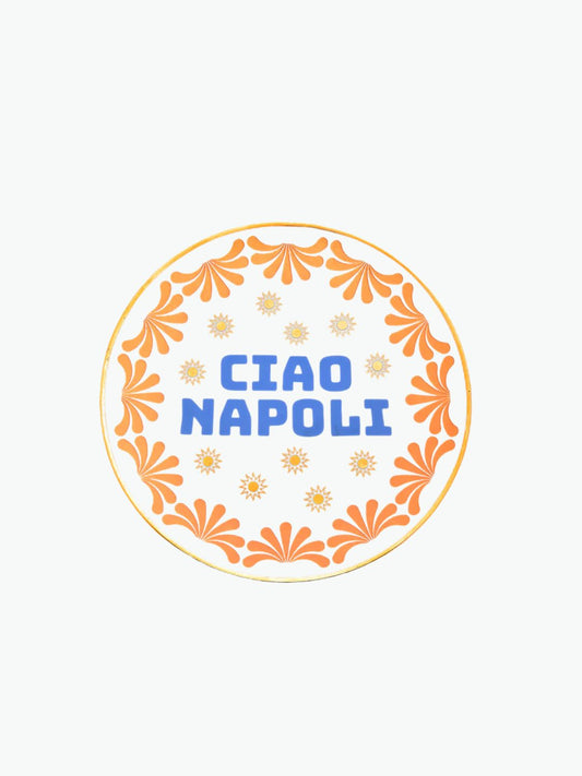 Πιάτο από Πορσελάνη Bitossi Ciao Napoli Porcelain Plate