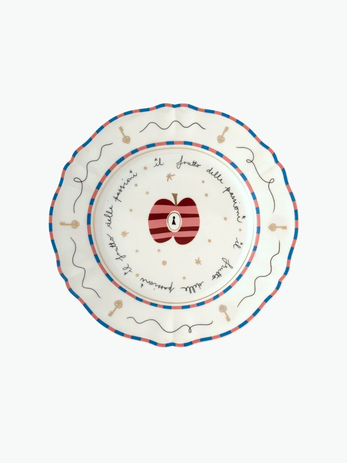 Πιάτο Φαγητού από Πορσελάνη Bitossi Apple Porcelain Dinner Plate