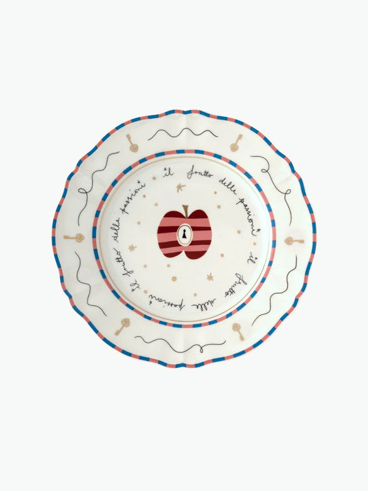 Πιάτο Φαγητού από Πορσελάνη Bitossi Apple Porcelain Dinner Plate