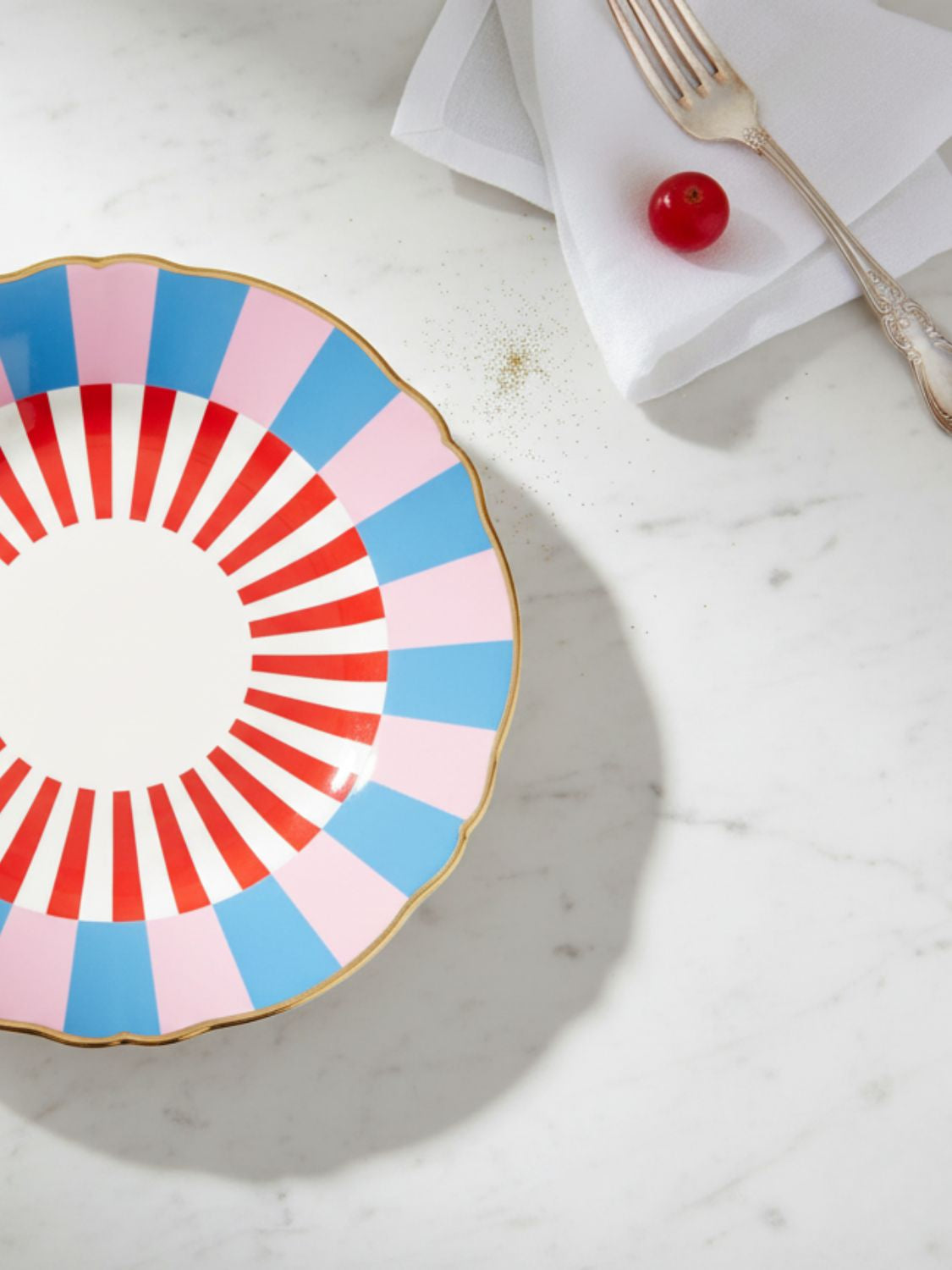 Πιάτο Γλυκού από Πορσελάνη Bitossi Enchantment Porcelain Dessert Plate