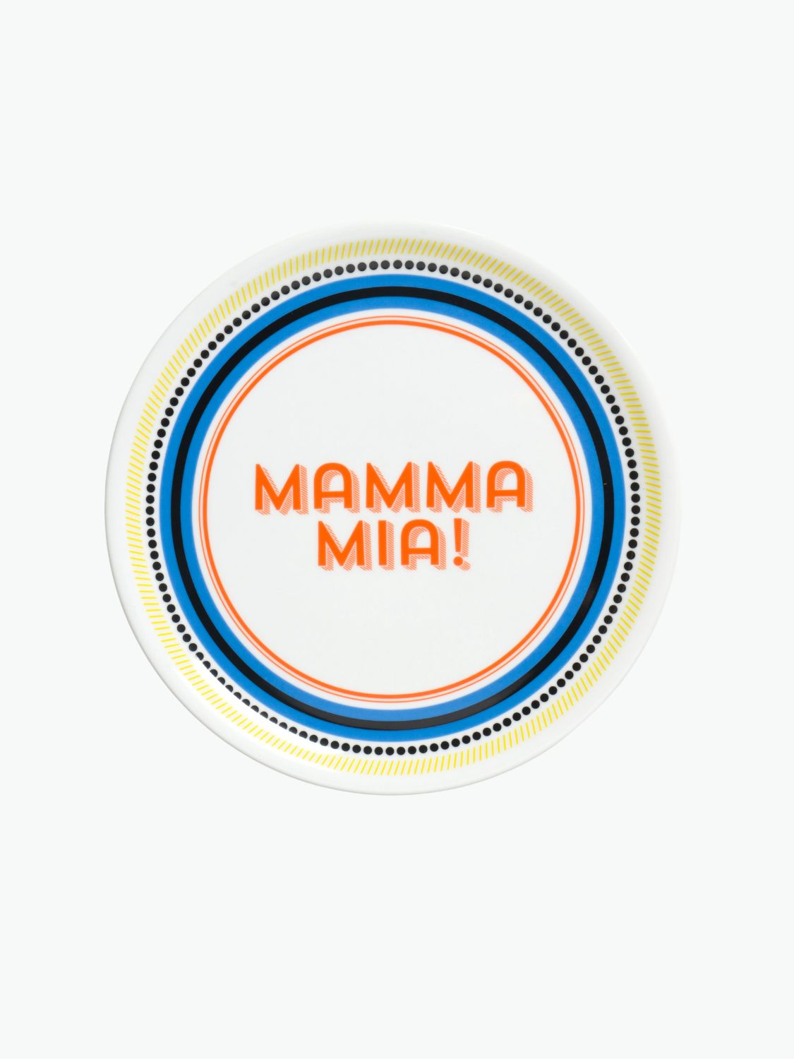 Πιάτο για Πίτσα από Πορσελάνη Bitossi Mamma Mia Porcelain Pizza Plate