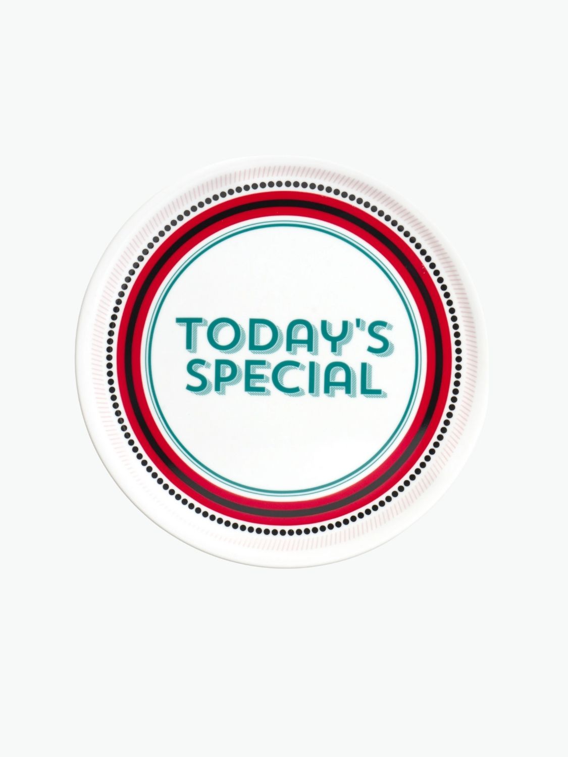 Bitossi Today's Special Porcelain Pizza Plate