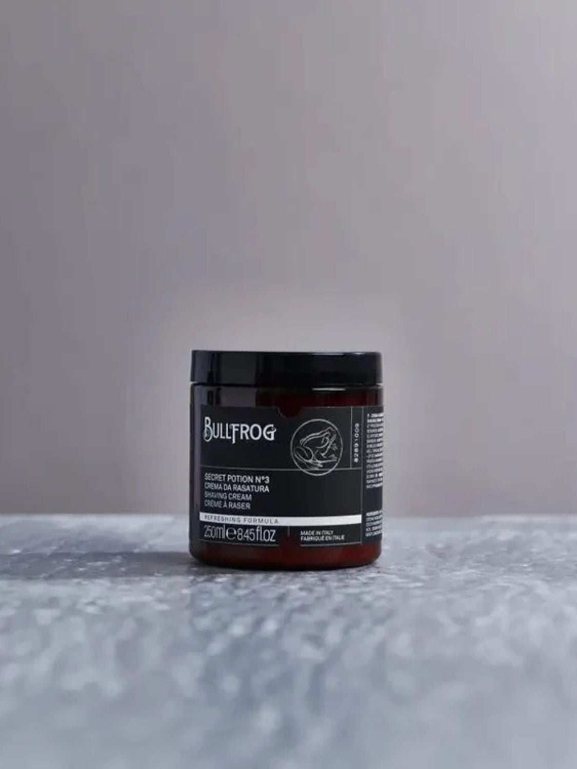 Bullfrog Secret Potion No 3 Shaving Cream Refreshing Formula 250ml