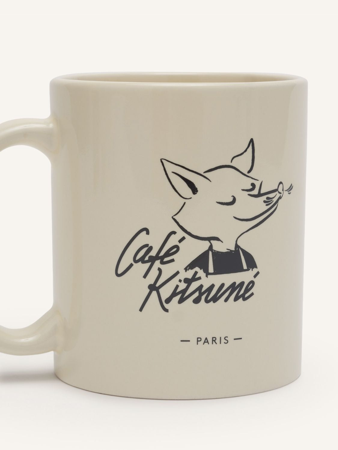 Cafe Kitsune Barista Fox Mug Tapioca