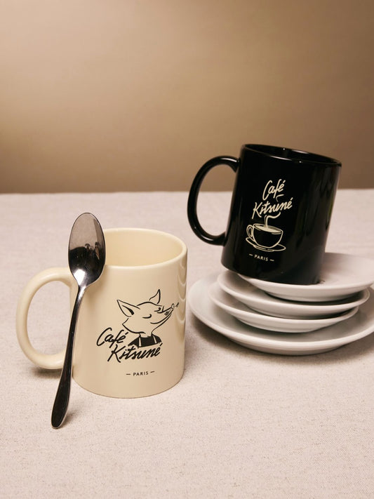 Cafe Kitsune Barista Fox Mug Tapioca