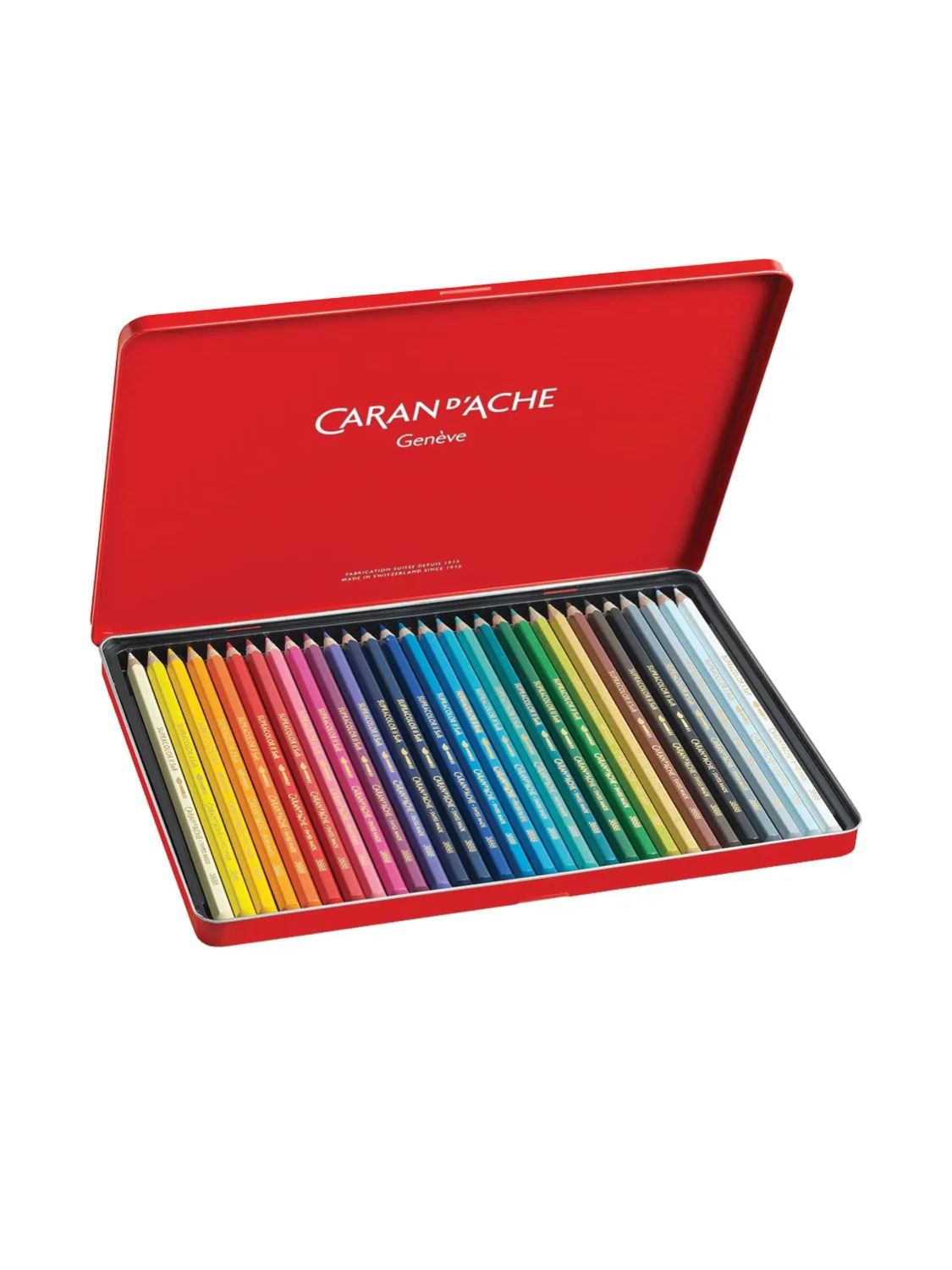 Caran d’Ache Box 30 Colours Supracolor Soft Aquarelle