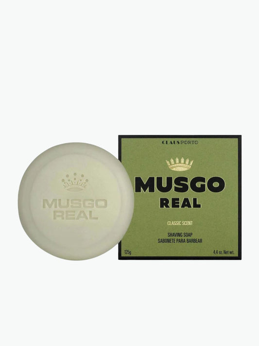 Σαπούνι Ξυρίσματος Claus Porto Musgo Real Classic Scent Shaving Soap 125g