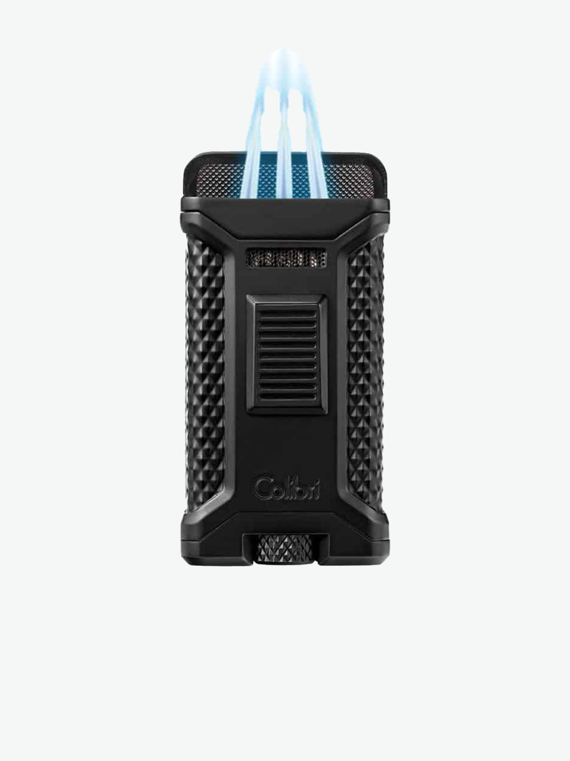 Αναπτήρας με Πουροκόφτη Colibri Ascari Lighter and Cigar Cutter Black