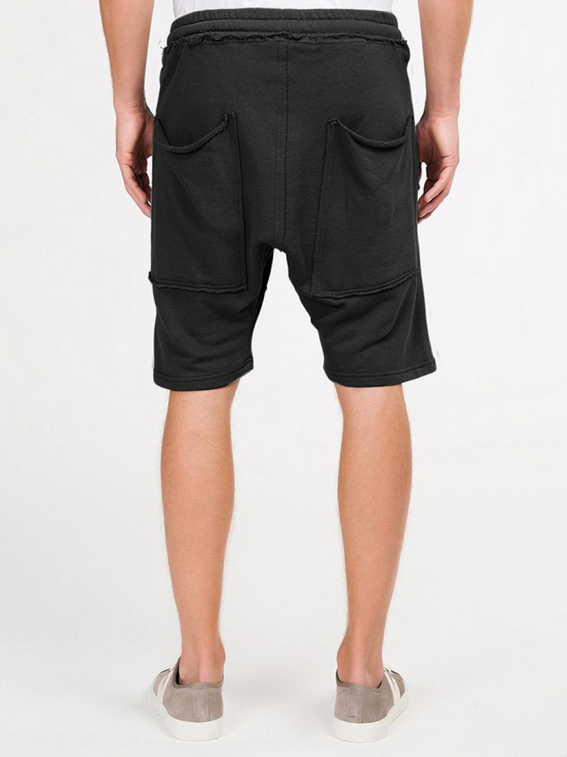 Organic Cotton Sweatshorts Black | C