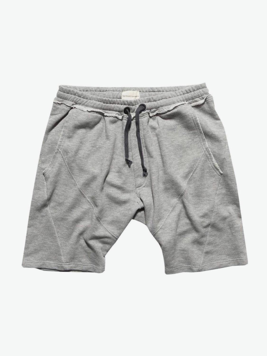 Organic Cotton Sweatshorts Grey Melange | A