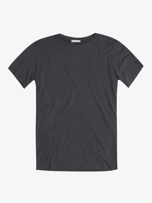 The Project Garments Crew Neck Organic Cotton T-shirt Asphalt