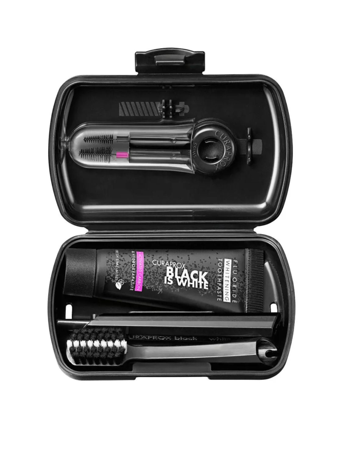 Curaprox Travel Set Black Is White