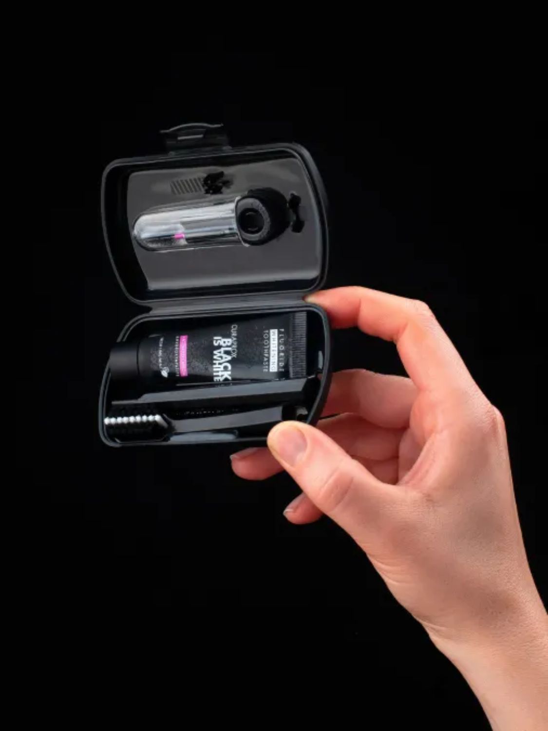 Curaprox Travel Set Black Is White