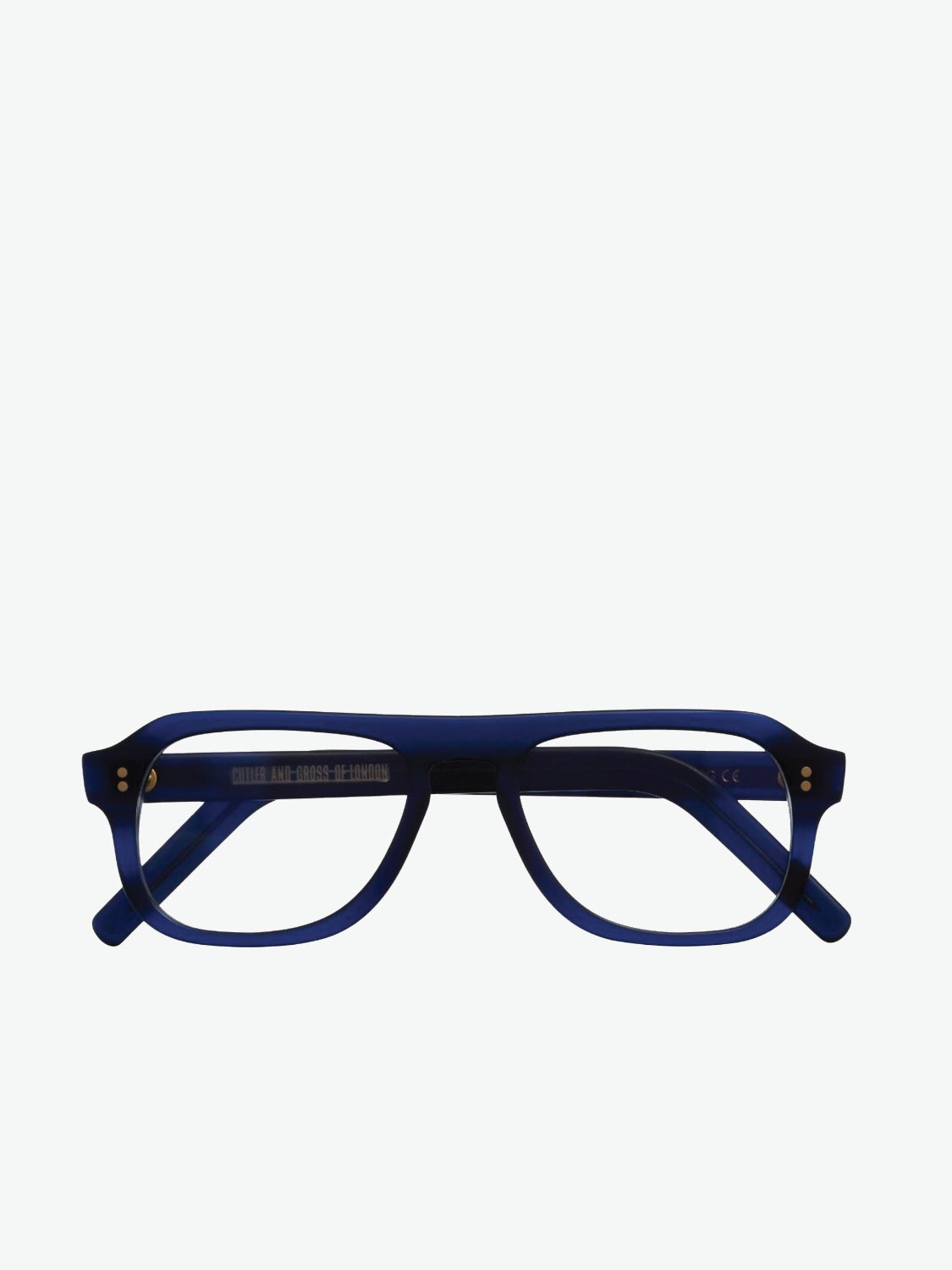Cutler and Gross Aviator Optical Glasses Navy Blue | C