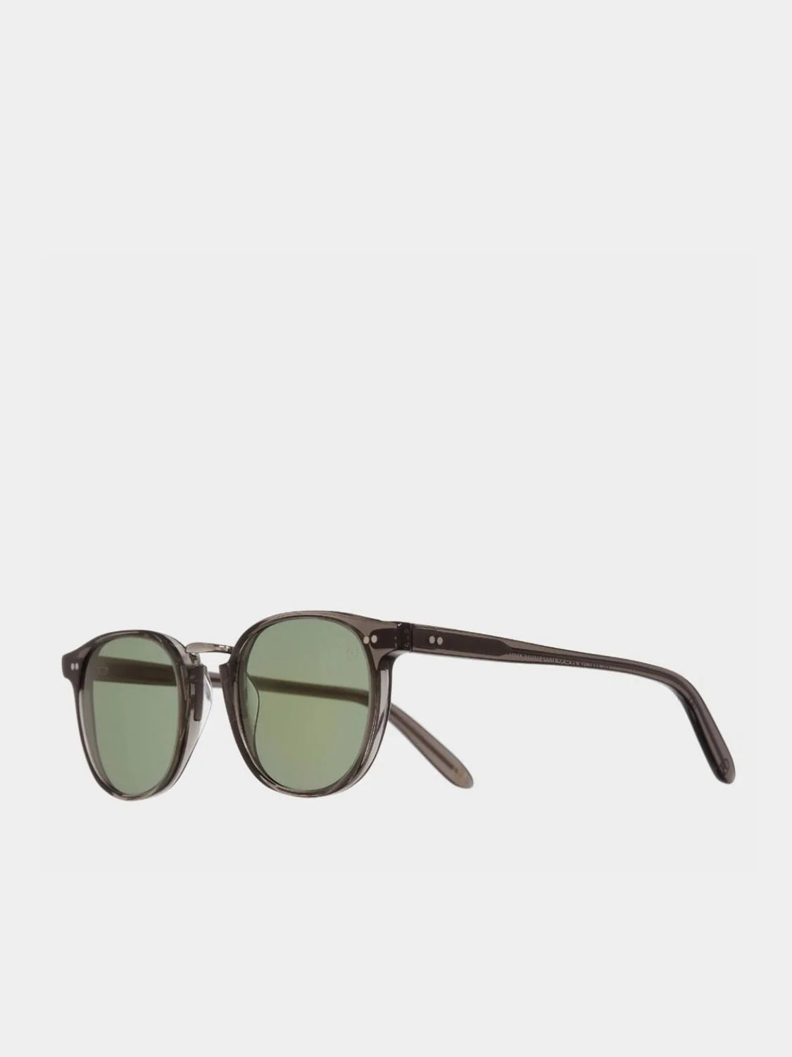 Γυαλιά Ηλίου Cutler and Gross Kingsman Round Sunglasses Crystal Black