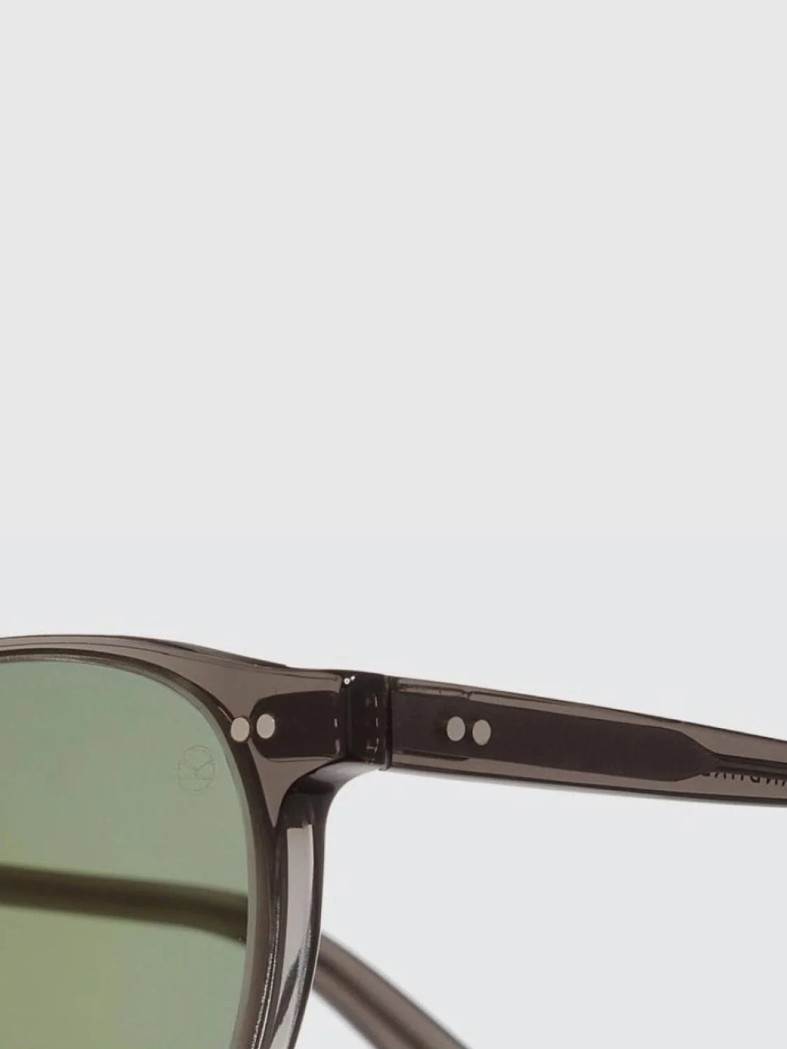 Γυαλιά Ηλίου Cutler and Gross Kingsman Round Sunglasses Crystal Black