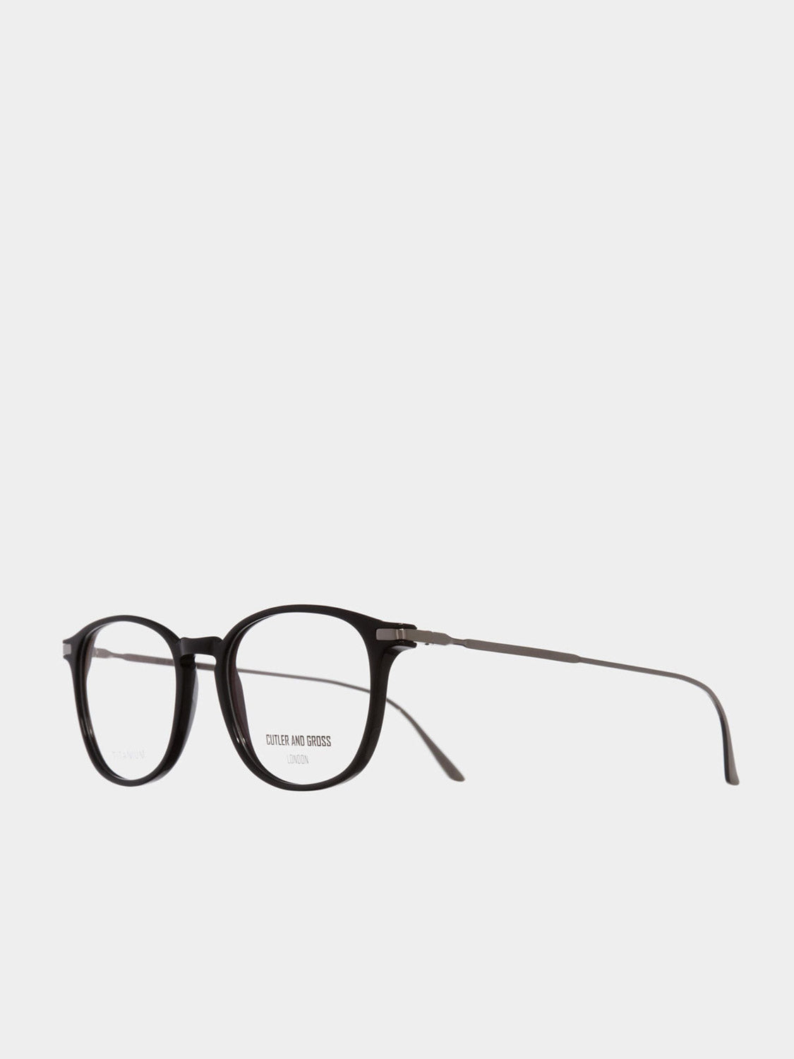 Γυαλιά Οράσεως Cutler and Gross Round Frame Acetate Optical Glasses Black