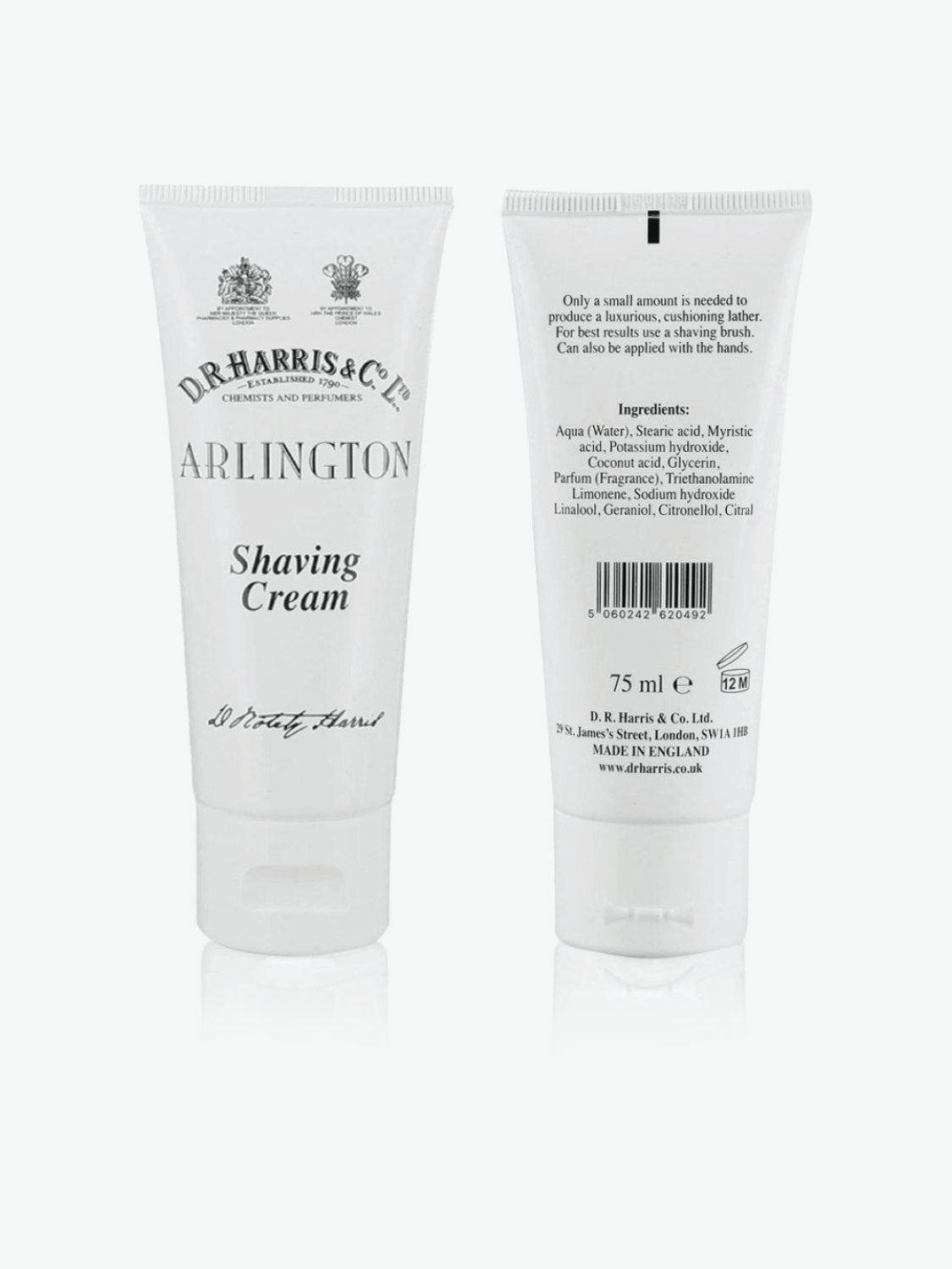 D R Harris Arlington Shaving Cream 75ml