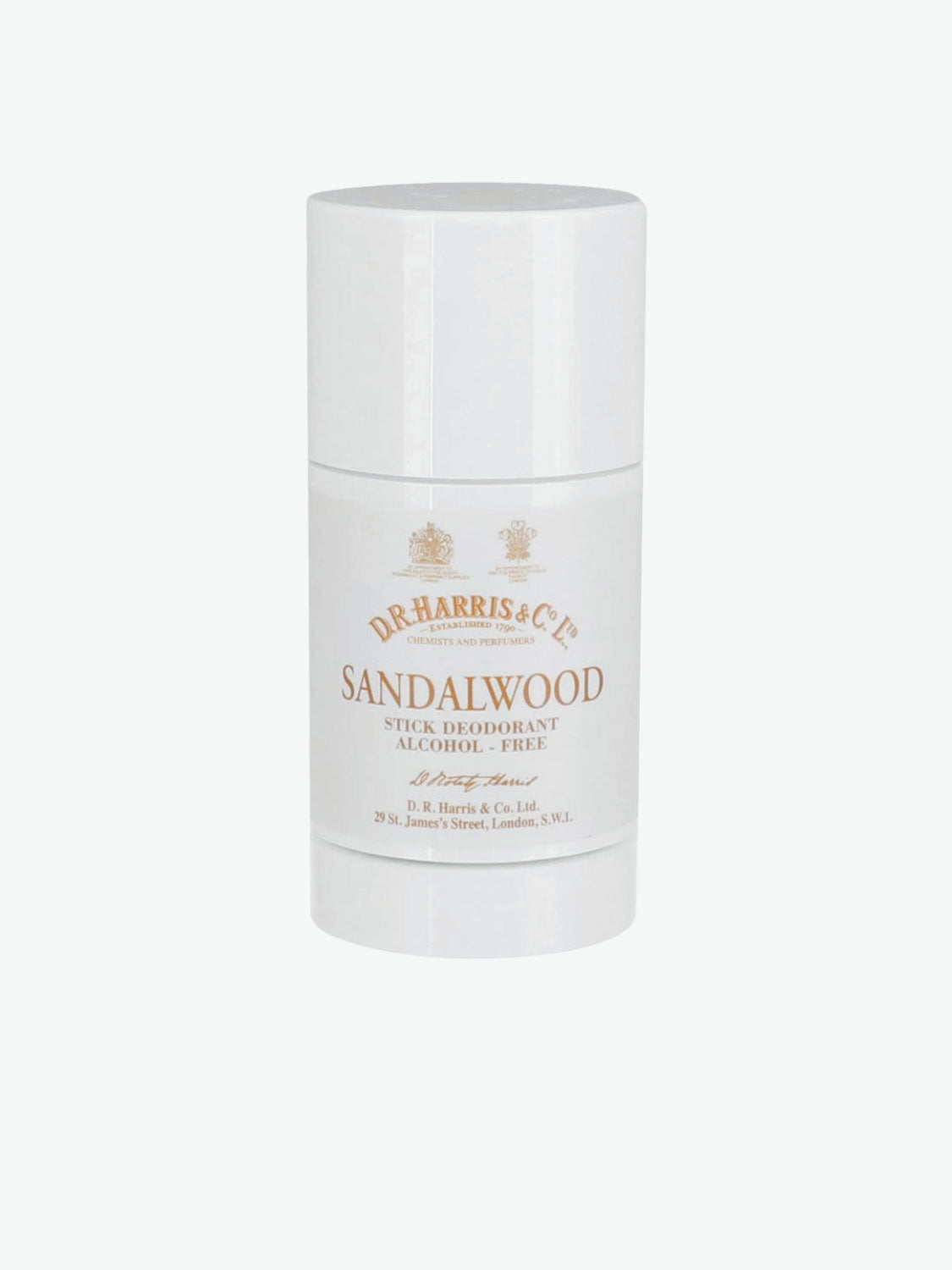D.R. Harris Sandalwood Alcohol-Free Antiperspirant Deodorant Stick | A