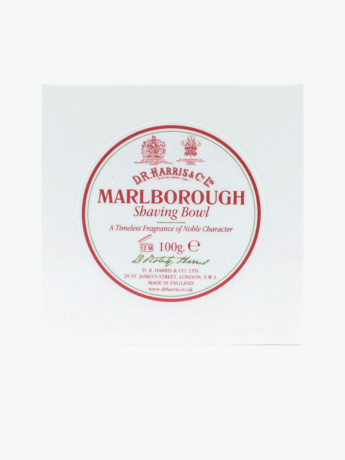 D.R. Harris Marlborough Shaving Soap Refill | B
