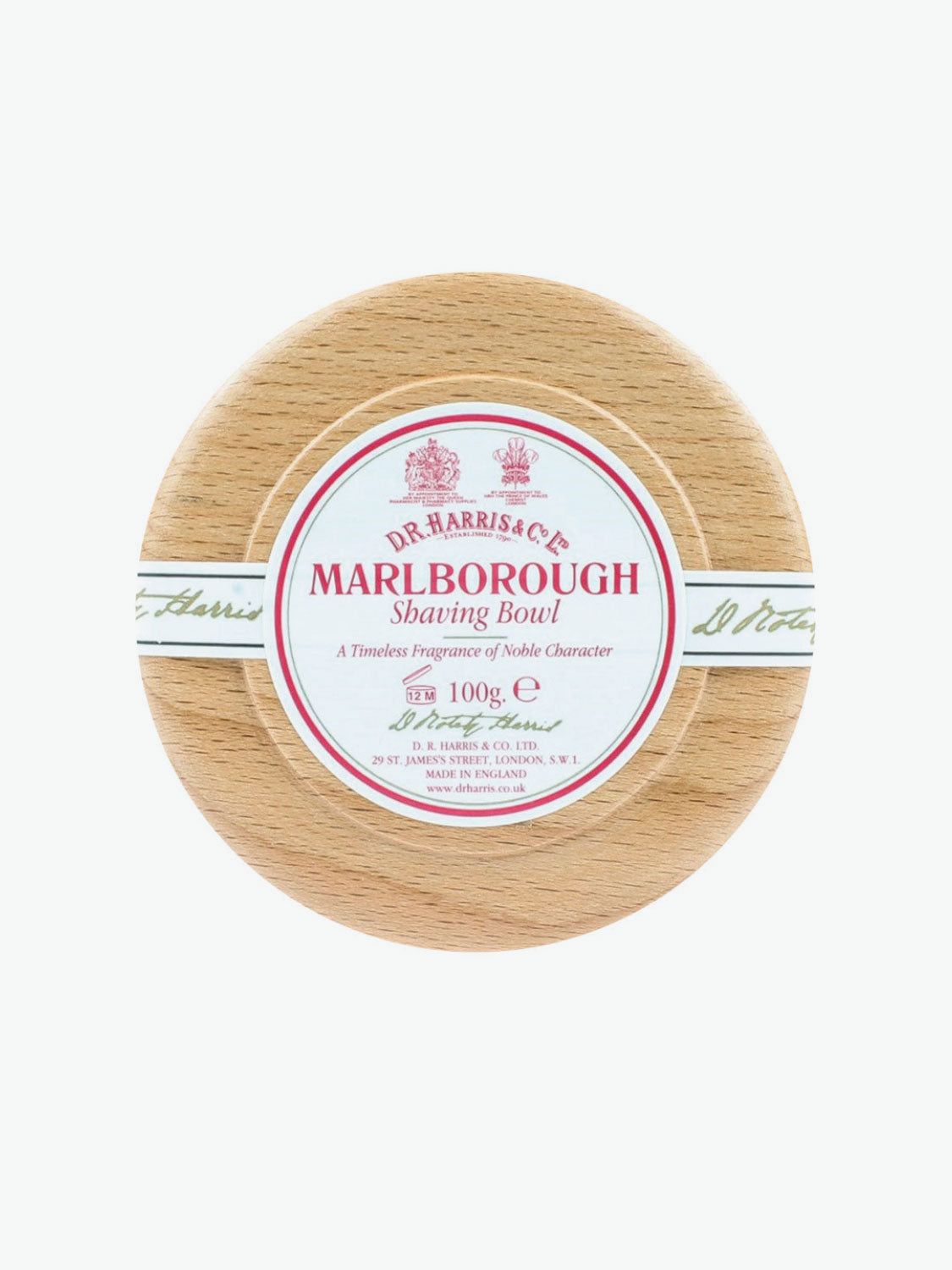 D.R. Harris Marlborough Shaving Beech Bowl | A