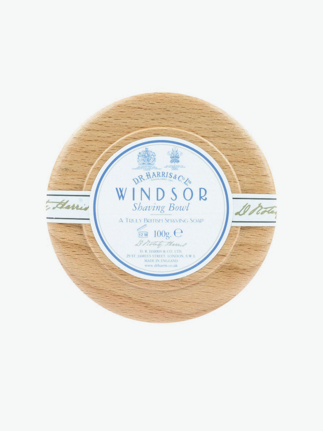 D.R. Harris Windsor Shaving Beech Bowl | A