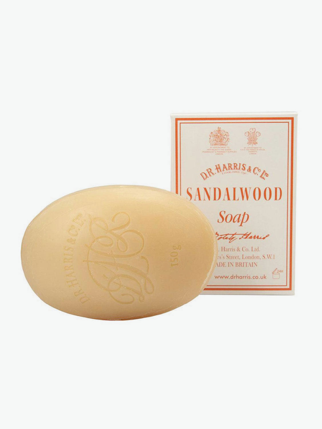 D.R. Harris Sandalwood Cleansing Bar