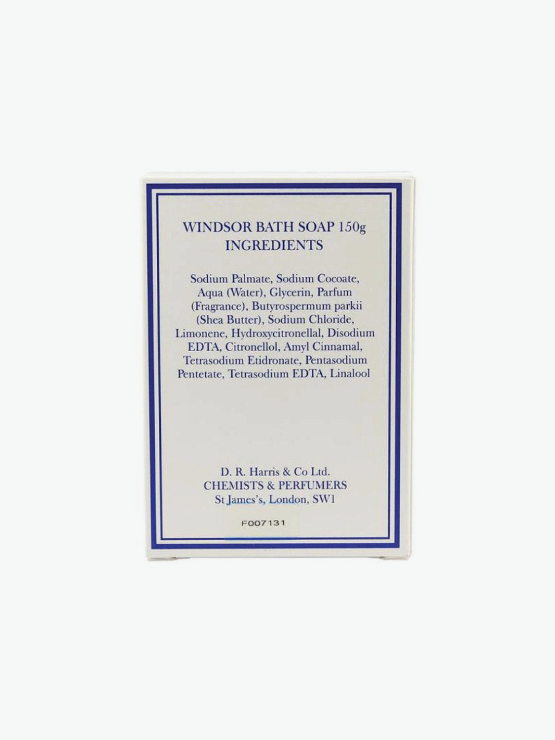 D.R. Harris Windsor Cleansing Bar | B