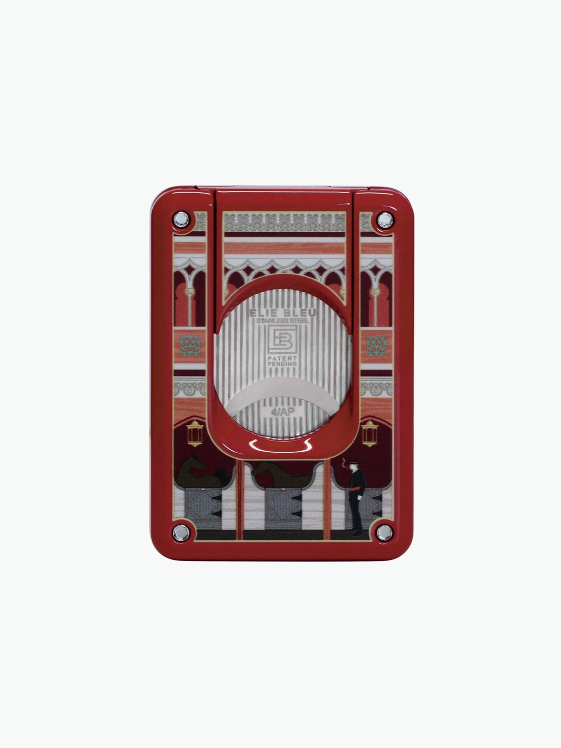 Elie Bleu Casa Cubana Cienfuegos Cigar Cutter Red