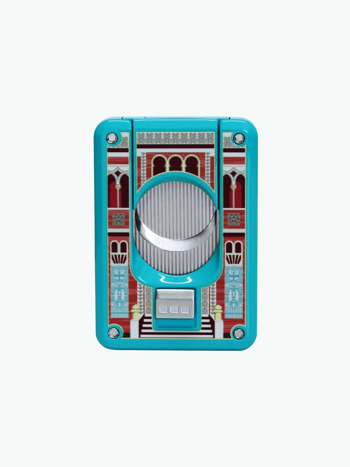 Elie Bleu Casa Cubana Cienfuegos Cigar Cutter Turquoise