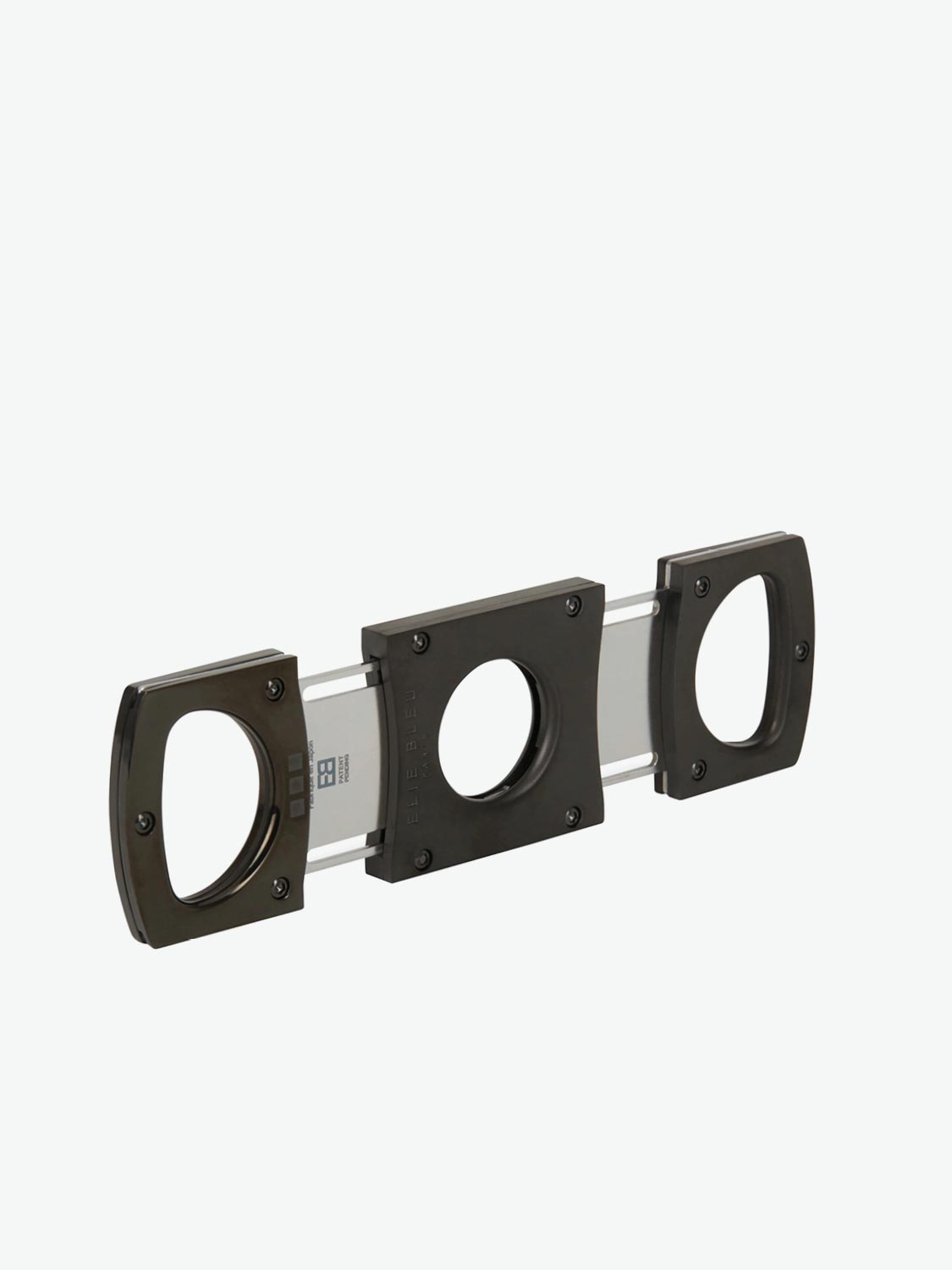 Elie Bleu Double Blade Cigar Cutter Black