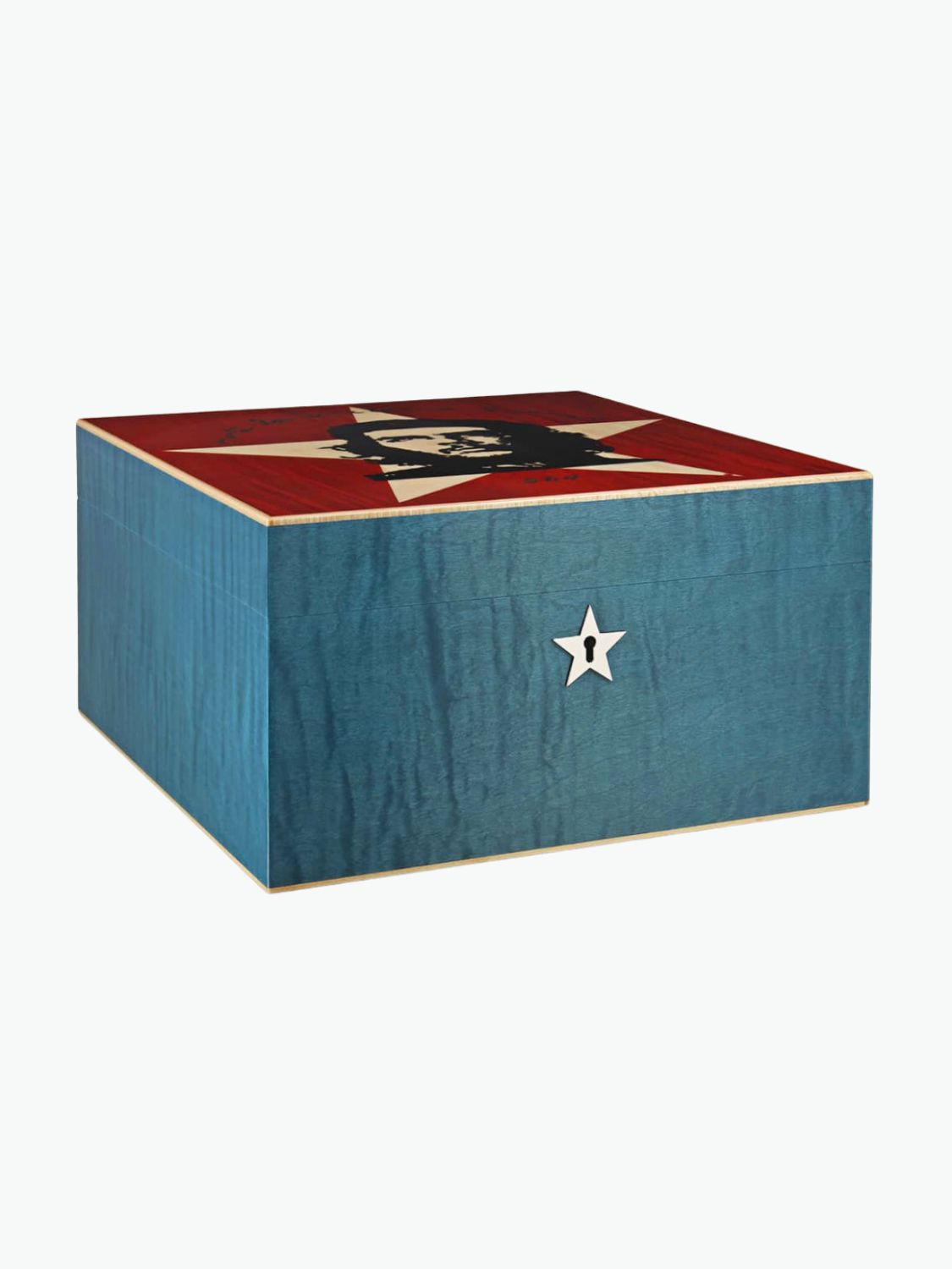 Πουροθήκη Υγραντήρας Πούρων Elie Bleu Cigar Humidor Che Star