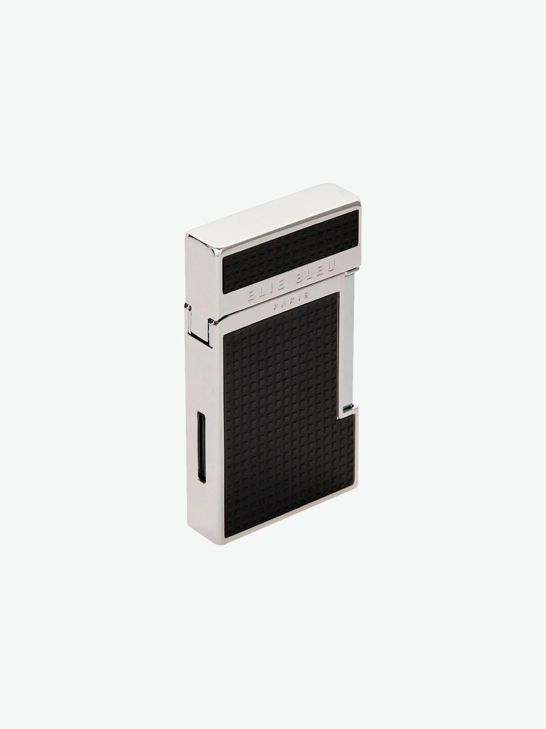 Elie Bleu J-14 Diamond Jetflame Two-Tone Pocket Lighter