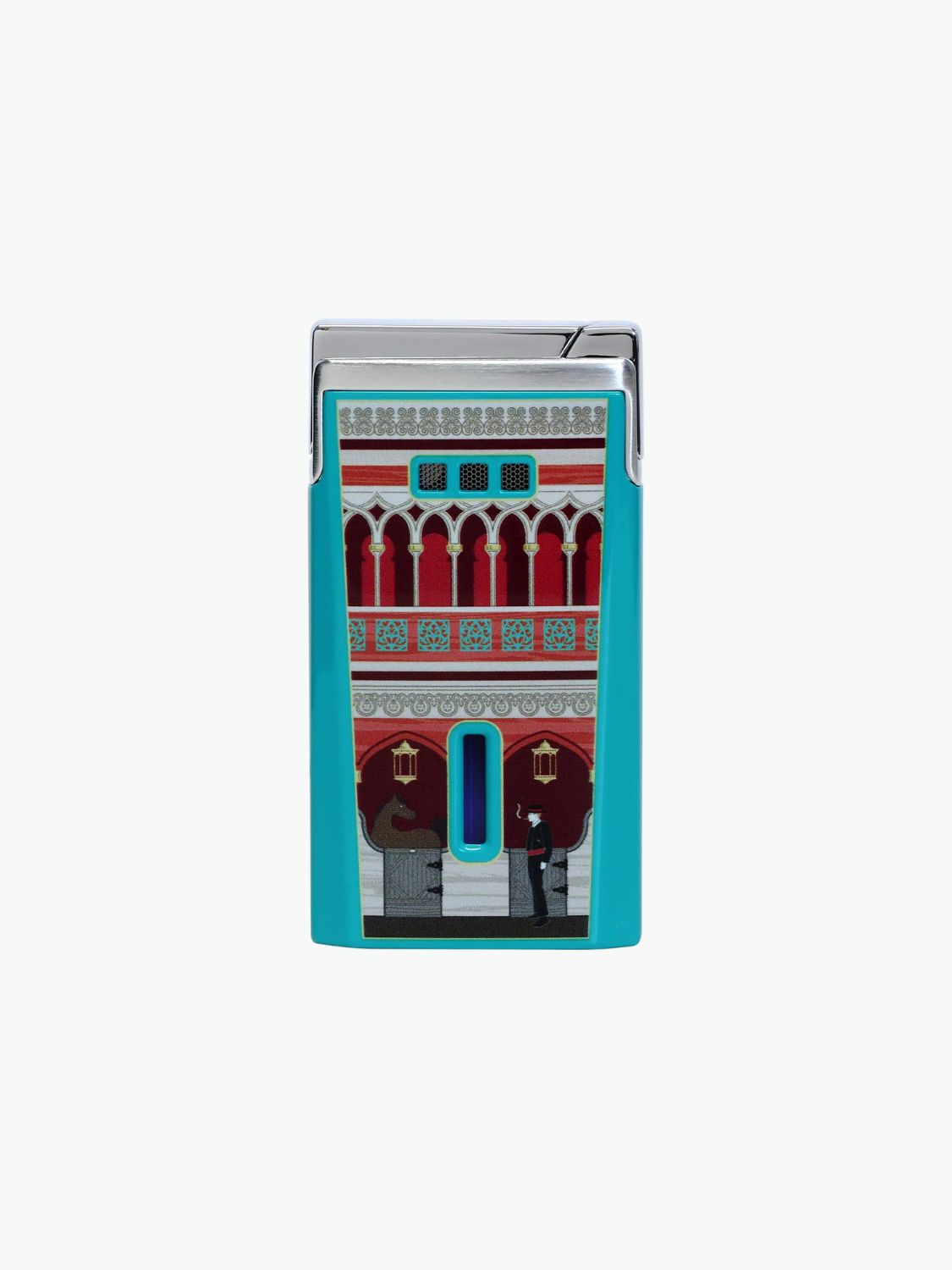 Elie Bleu Casa Cubana J15 Cienfuegos Cigar Lighter Turquoise