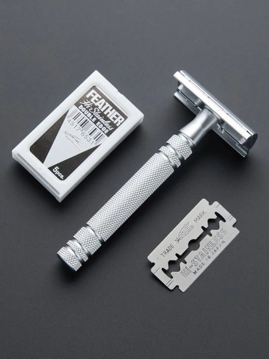 Λεπίδες Ξυρίσματος Feather 5 Hi Stainless Steel Safety Razor Blades