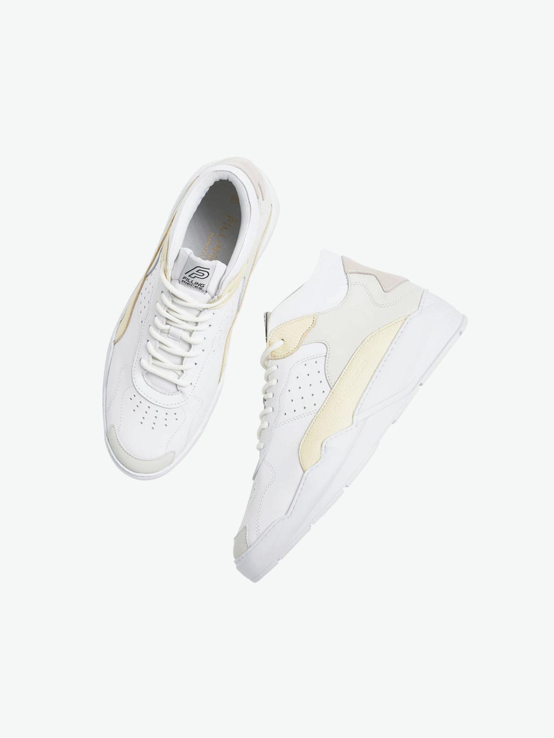 Lay Up Icey Flow 2.0 White / Yellow  | The Project Garments - D