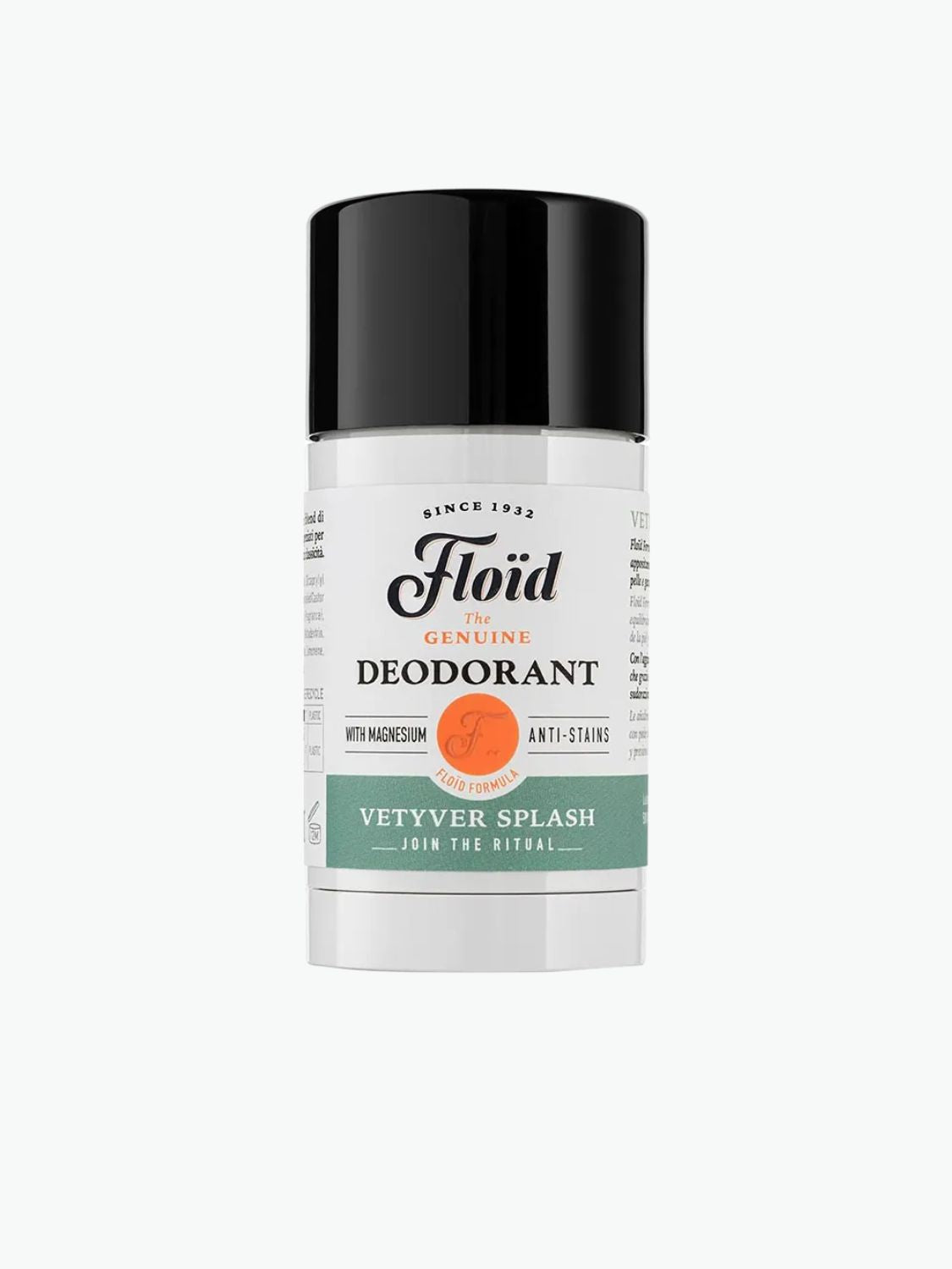 Αποσμητικό Floid Vetyver Splash Anti-Stains Deodorant Stick 75ml
