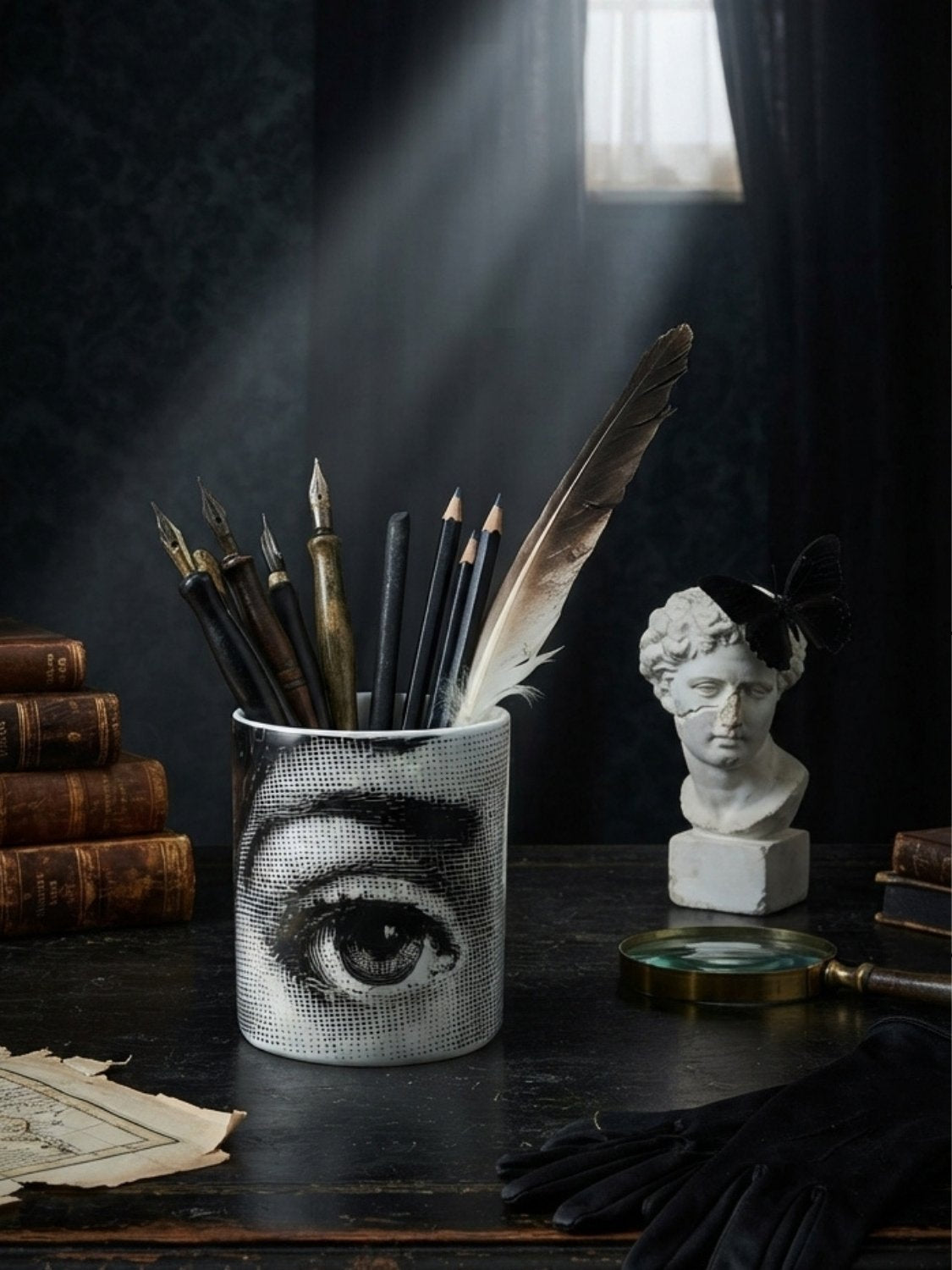 Fornasetti Pencil Holder Occhio