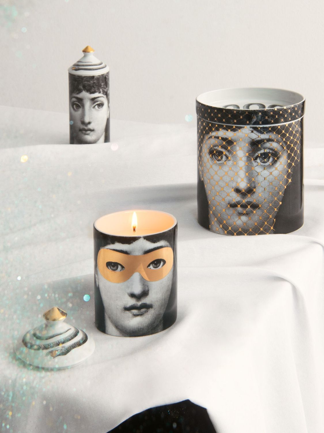 Κερί Fornasetti Se Poi Mascherina Scented Candle