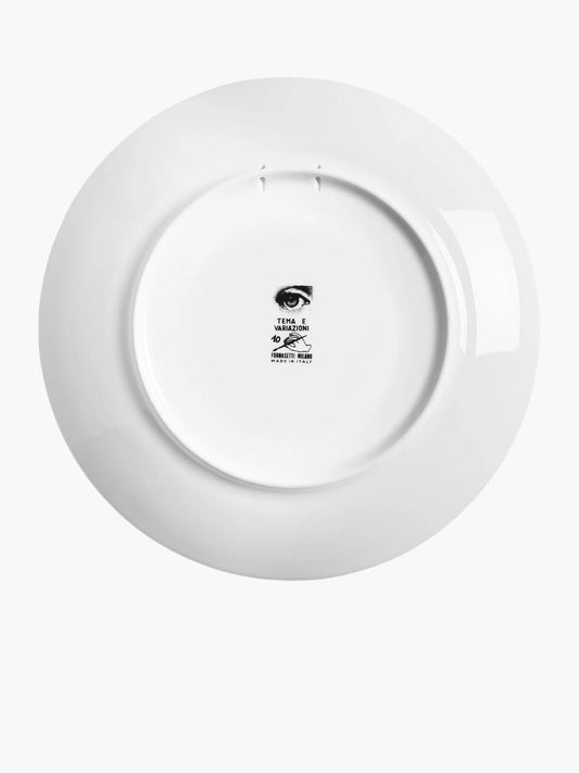 Fornasetti Wall Plate Tema e Variazioni n.10