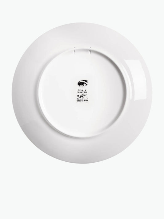 Fornasetti Wall Plate Tema e Variazioni n.11