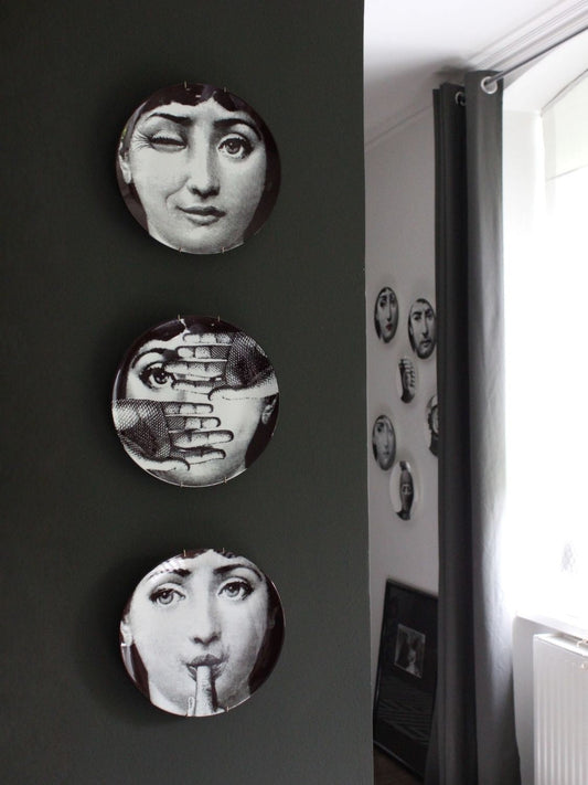 Fornasetti Wall Plate Tema e Variazioni n.178