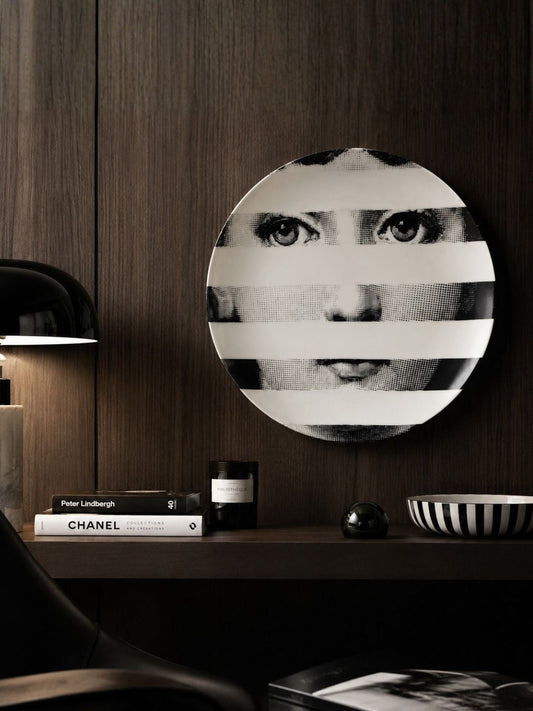 Fornasetti Wall Plate Tema e Variazioni n.29