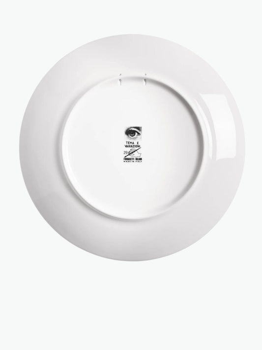 Fornasetti Wall Plate Tema e Variazioni n.29
