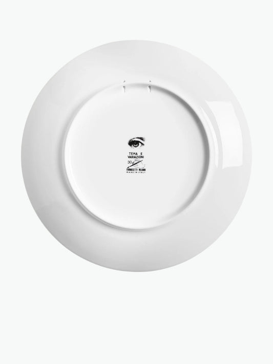 Fornasetti Wall Plate Tema e Variazioni n.30