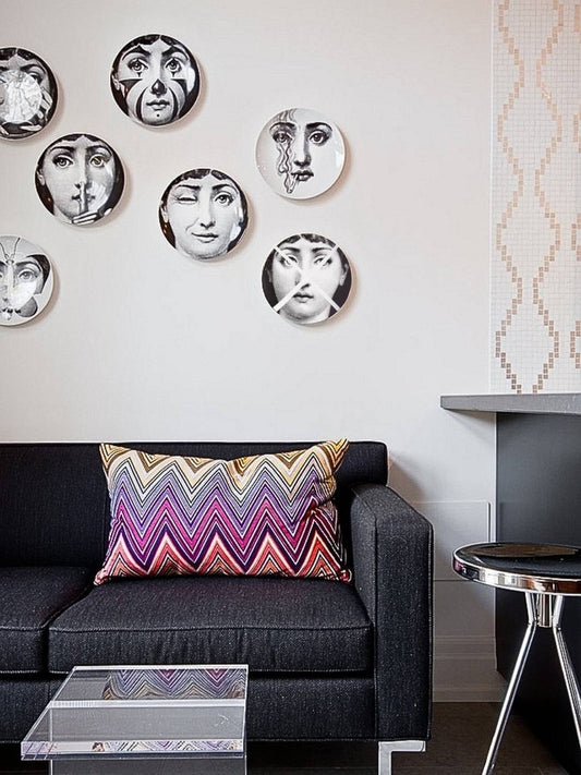 Fornasetti Wall Plate Tema e Variazioni n.30